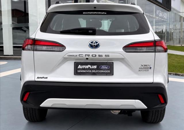 AutoPlus Ford Mafra - TOYOTA - COROLLA CROSS - 1.8 VVT-I HYBRID FLEX XRX CVT - Foto 4